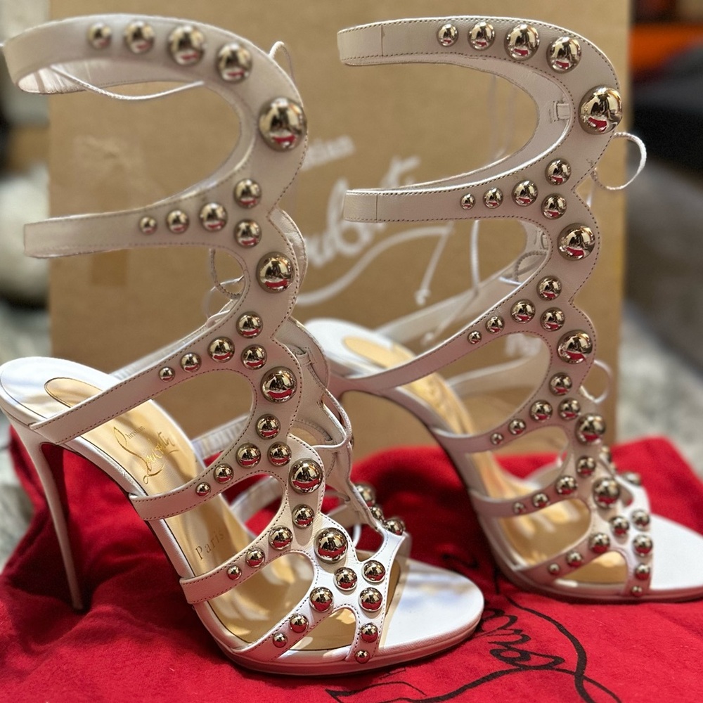 Christian Louboutin leather heels